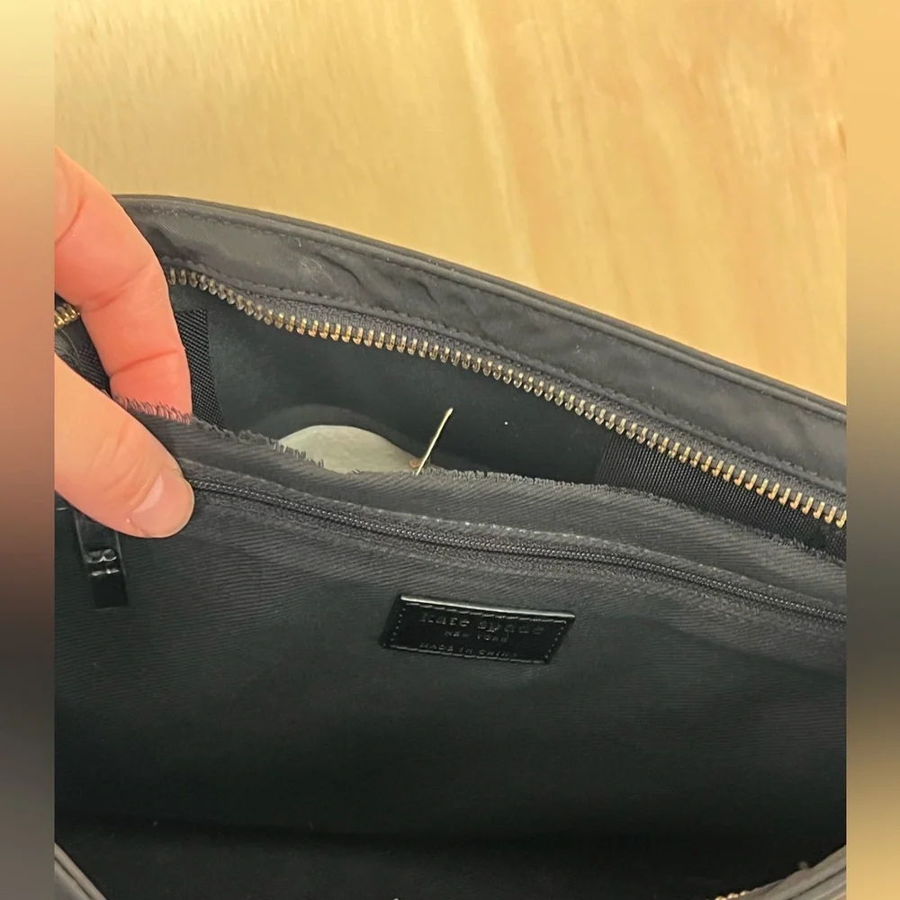 Kate Spade Black Nylon Shoulder‎ Bag *FLAW